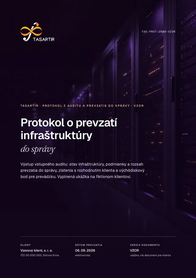 Obálka protokolu